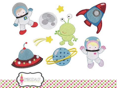 Free Space Machine Embroidery Designs 